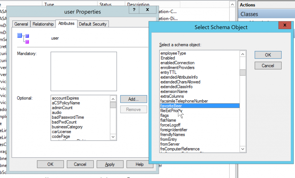 Active Directory Custom Attribute